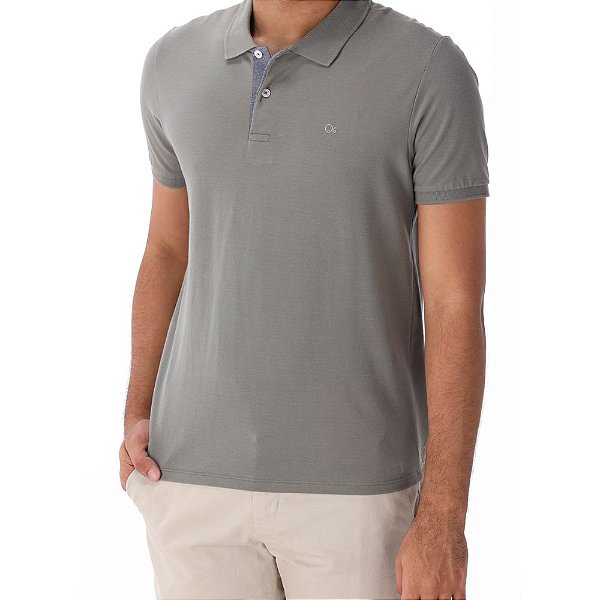 Camiseta Polo Ogochi Essencial Slim Verde    007490001-0514