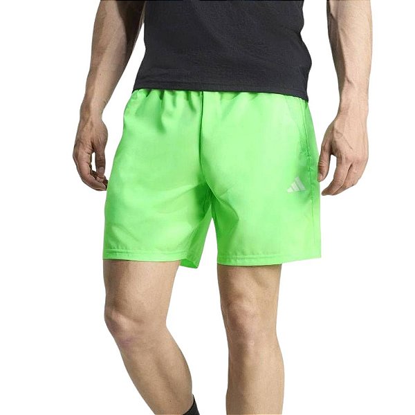 Shorts Adidas Treino Essentials verde Lima   JW2492