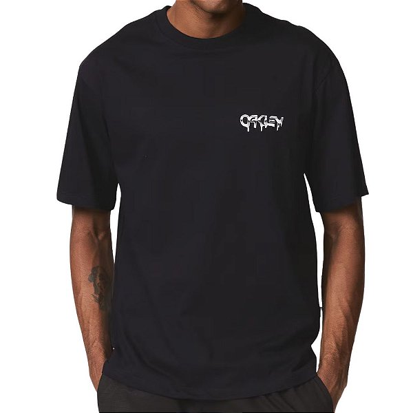 Camiseta Oakley B1B Melted Metal Tee FOA407505-02E