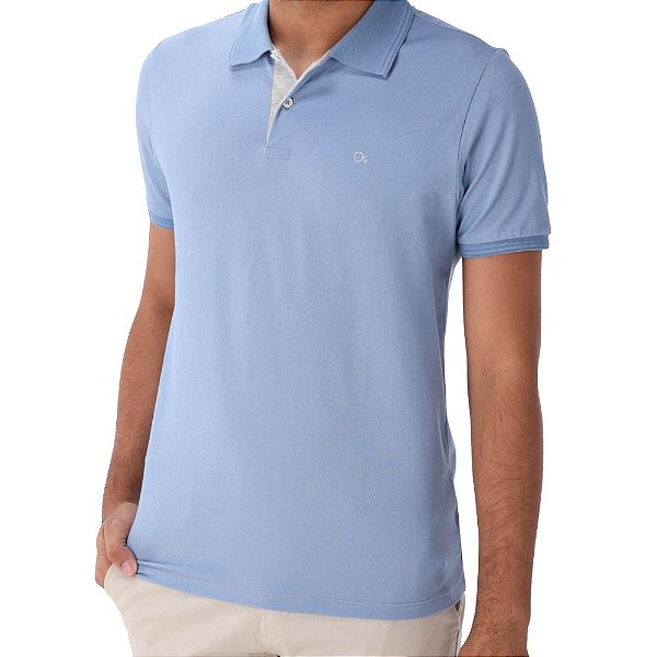 Camisa Polo Ogochi Slim Casual Piquê 007484025-00