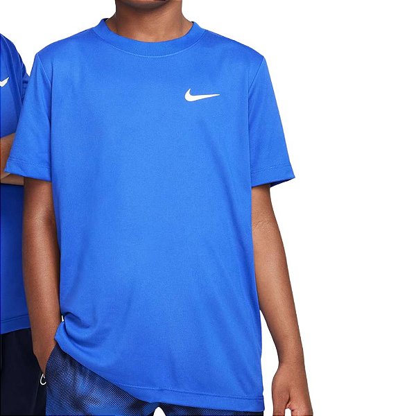 Camiseta Nike Dri-FIT Swoosh Infantil FZ5198-480