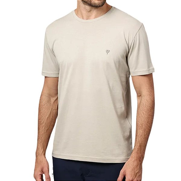 Camiseta Calvin Klein Jeans Caqui Claro CKJM107I-0712