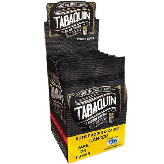 TABACO TABAQUIN 20G - CX 5 BAG