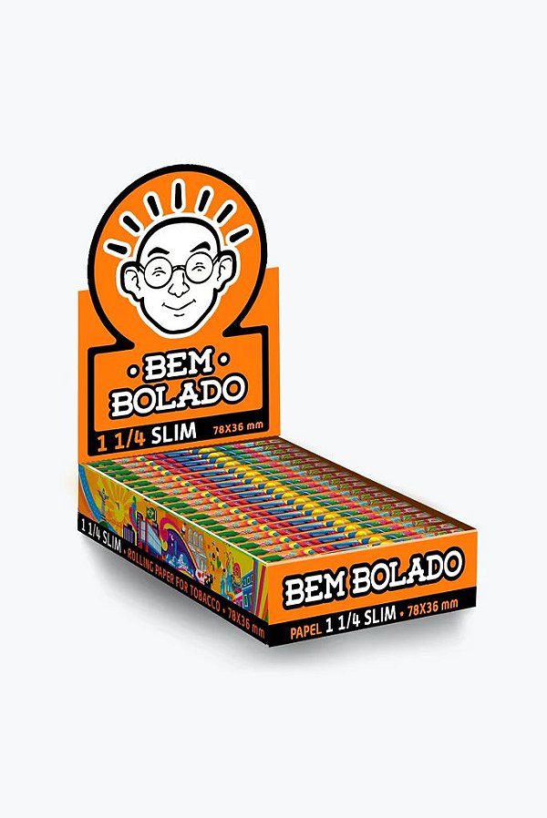 DISPLAY SEDA BEM BOLADO POP SLIM 1 1/4 C/ 25 LIVRETOS