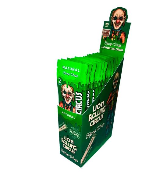 DISPLAY BLUNT LION ROLLING CIRCUS C/ 25 PACOTES