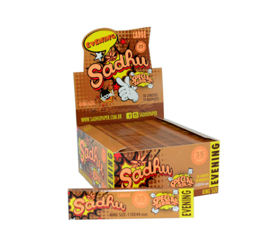 SEDA SADHU BROWN EVENING KING SIZE C/ 50 LIVRETOS