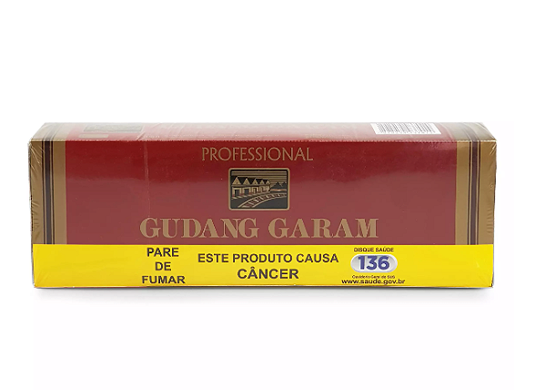 CIGARRO GUDANG GARAM NACIONAL - CX 10 MAÇOS