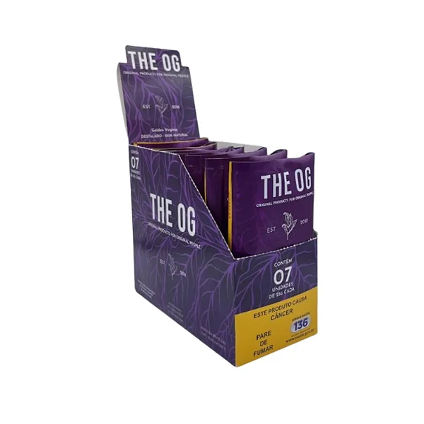 Tabaco The Og Golden Virginia 25g CX Com 7 Pacotes