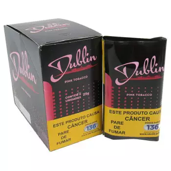 Tabacco Dublin - Pink Tobacco - 25g Cx c/6 und