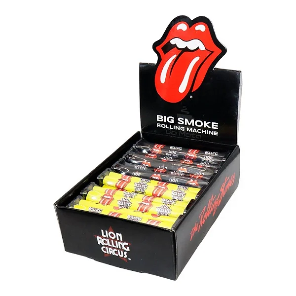 Caixa de Bolador Lion Rolling Circus & The Rolling Stones King Size 1/4 c/ 12und