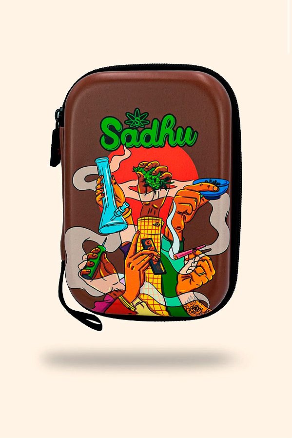 Case Impermeável Classic Sadhu - Marrom - Tudo Para Todos