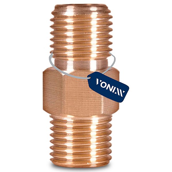 Nipple Macho Snow Vonixx 1/4" G 1/4" | Conexão Profissional Para Canhão de Espuma e Lavadora de Alta Pressão | REF:5372