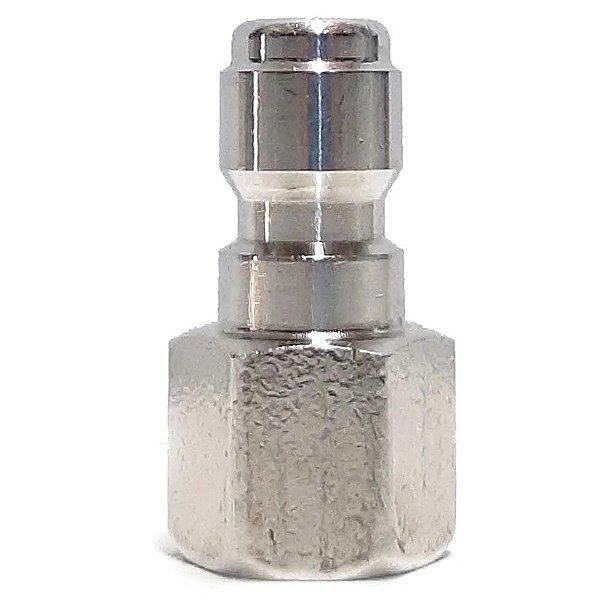 Pino Engate Rápido Snow Fêmea 1/4” Sigma Tools | Aço Inox para Lavadoras Alta Pressão | REF: 6130