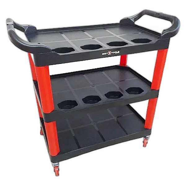 Carrinho SIGMA Multiuso com Giro 360° | Organização e Eficiência | REF: 5924