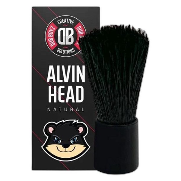 DUB BOYZ Alvin Head Natural | Refil para Kit Alvin Drush | Cerdas Naturais Resistentes a Químicos | Limpeza Eficiente REF:5915