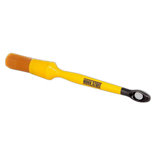 Work Stuff | Pincel 24mm Orange | Limpeza Profissional para Detalhamento Automotivo Interno e Externo sem Riscos | REF:3304