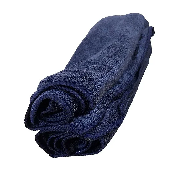Toalha Microfibra Mandala 50x90cm | Alta Absorção | Secagem Rápida e Segura | Proteção da Pintura | Azul Escuro | REF:5594