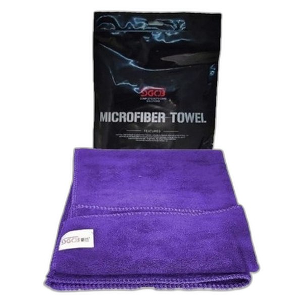SGCB MIC MULTI 96GSM 40X60 ROXA | Toalha de Microfibra para Lustro, Secagem e Limpeza Automotiva | REF:2928
