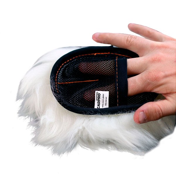 CarPro 2 Fingers WWN Mini Luva de Lã Merino - Compacta e Suave para Lavagem de Detalhes | REF: 1755