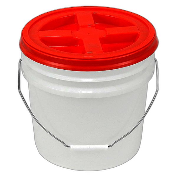 Chemical Guys Balde Plástico com Tampa Gamma Seal | Vedação e Durabilidade | REF:1844