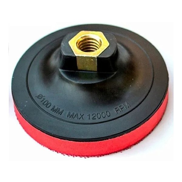 Flex Suporte de Polimento 5" 125mm | Alta Estabilidade e Fixação com Velcro para XFE-15 | Ideal para Profissionais | REF:2034