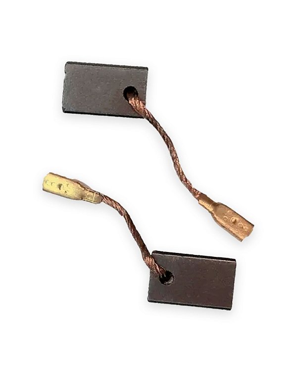 Par de Escovas de Carvão Kers | Compatível com Politriz Yes15 e Yes21 | Bivolt 127V e 220V | Fácil Instalação | REF:5535