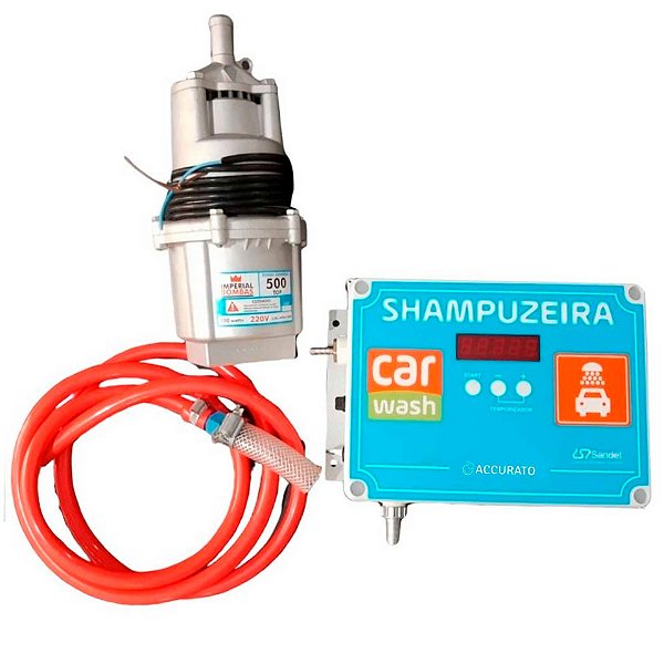 Sandet Shampoozeira II | Gerador Automático de Espuma com Economia de 30% para Lavagem Profissional | REF: 2803