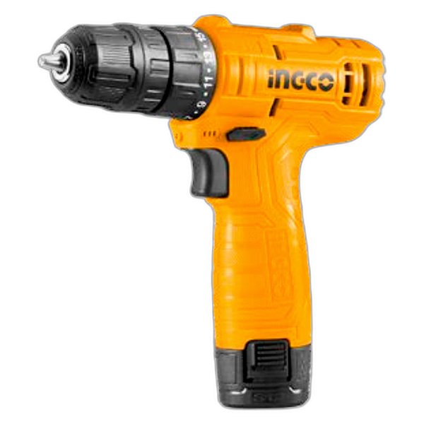 Parafusadeira e Furadeira INGCO 12V | Bateria Íon-Lítio | USB Tipo C | Leve e Compacta | Torque 20Nm | REF:5410
