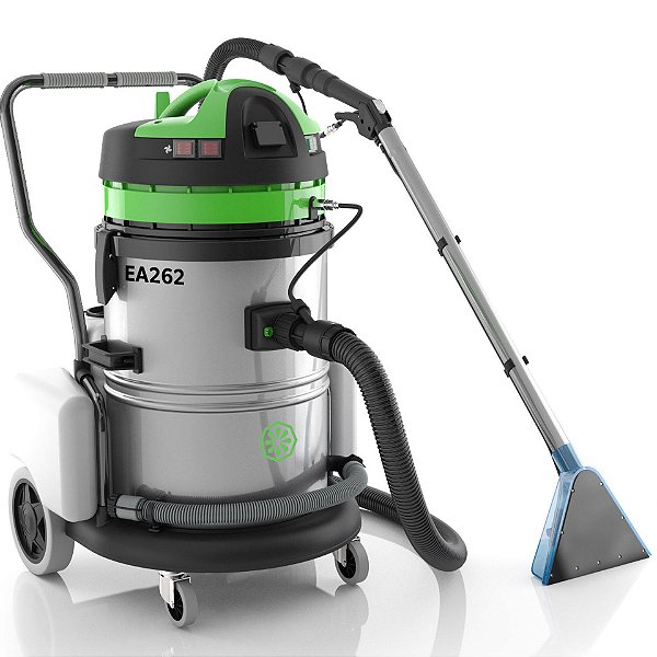 IPC EA262 EXT220V | Extratora Dois Motores 2400W 62L Aço Inox Para Limpeza Profissional De Sólidos E Líquidos | REF:2095