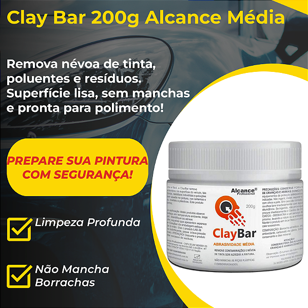 ALCANCE CLAY BAR 200GR - MEDIA REF:5630