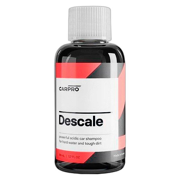 Descale CarPro 50ml | Shampoo Ácido Compacto | Revitaliza Revestimentos Cerâmicos | REF:5975