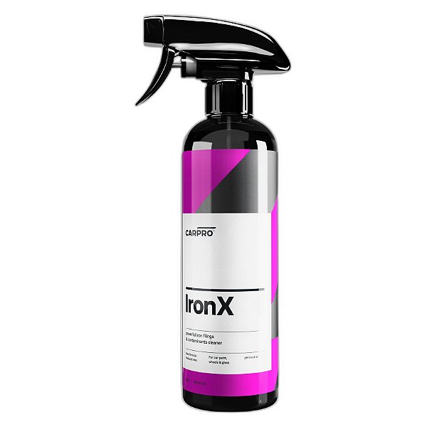 Iron X Descontaminante Ferroso CarPro 500ml | Elimina Contaminação de Ferro com Eficiência | REF:1747