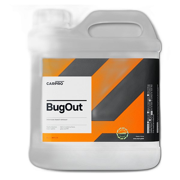 CarPro Bug-Out 4L | Removedor de Insetos Seguro para Pintura, Vidros e Cromados | Proteção Eficaz | REF:6133