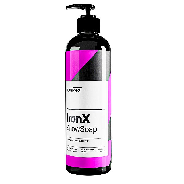 Iron-X Snow Soap 1L | Shampoo e Descontaminante Metálico | Limpeza Profunda e Brilho Impecável | REF:1782