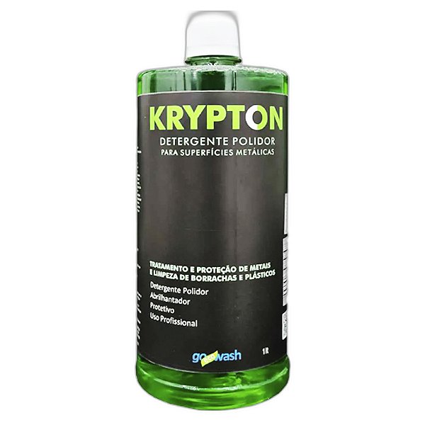 Go Eco Wash Krypton 1L | Limpeza Profunda e Brilho Seguro para Metais, Plásticos e Borrachas | REF:5462