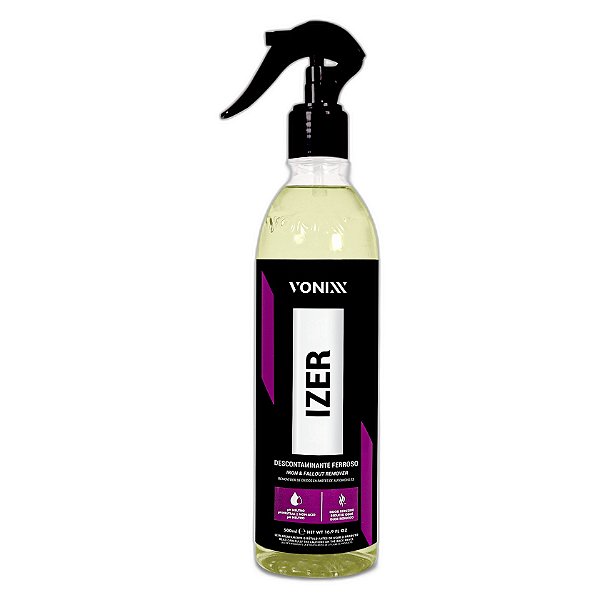 Vonixx Izer 500ml | Descontaminante Ferroso pH Neutro para Rodas e Pintura | REF:3162