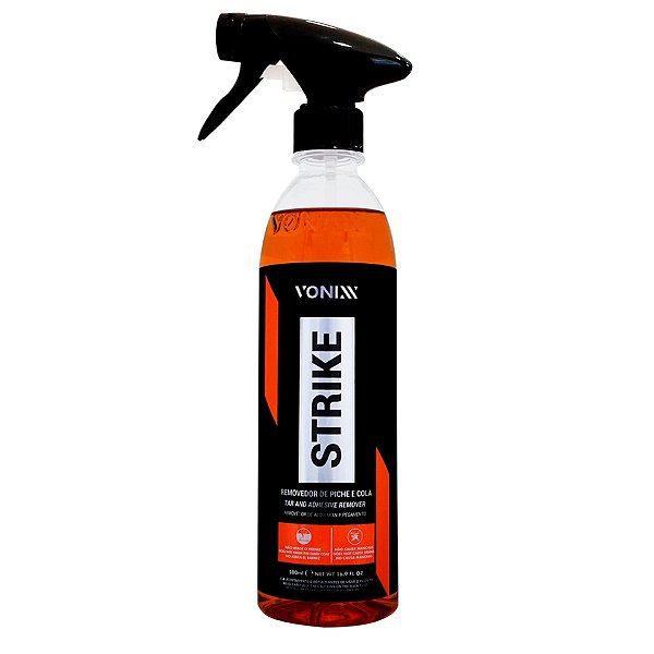 Removedor de Piche e Cola Vonixx Strike 500ml | Limpeza e Proteção | REF: 3206