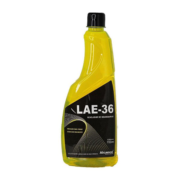 Alcance LAE-36 Revelador de Hologramas 700ml | Fluoresceína para Polimento | REF:1537