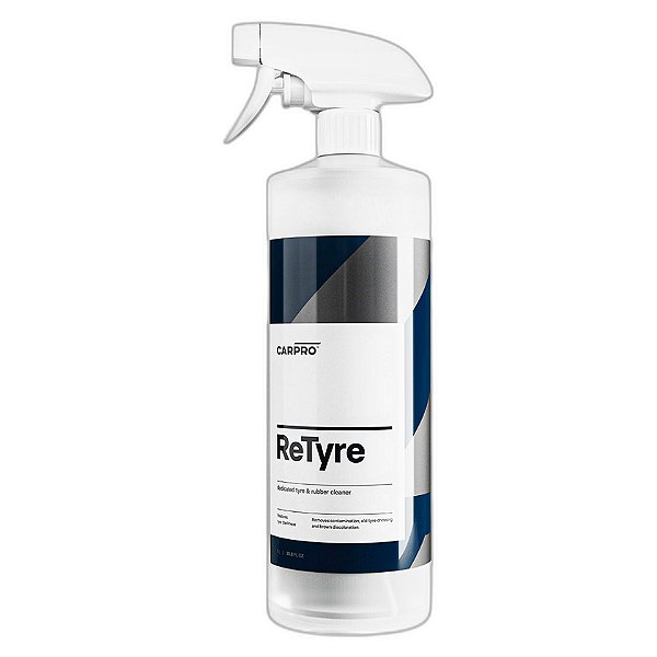 ReTyre CarPro 1L | Limpador de Pneus e Borrachas | Elimina Acastanhamento e Sujeiras | REF:5938