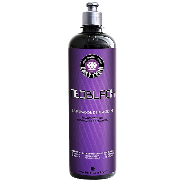 EASYTECH RESTAURA PLASTICO EXT 500ML - NEOBLACK   REF: 4973