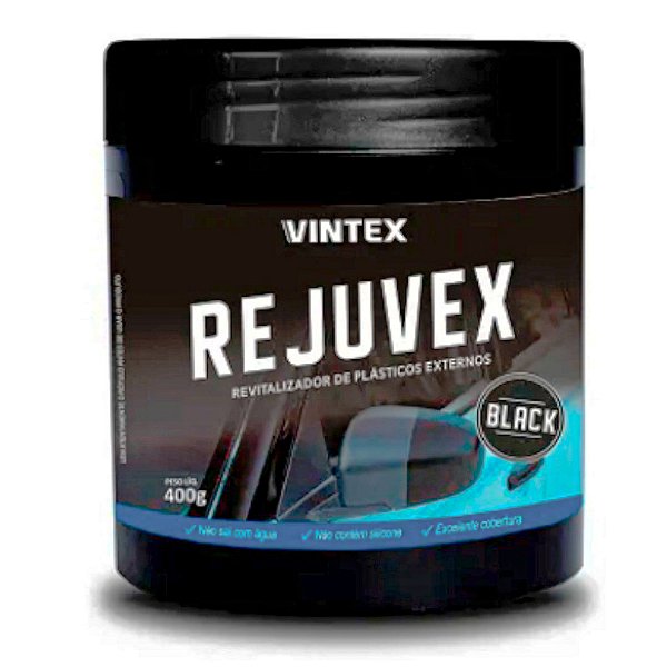 Vonixx Rejuvex Black Restaurador de Plásticos Externos 400g | Alta Durabilidade | REF: 3207