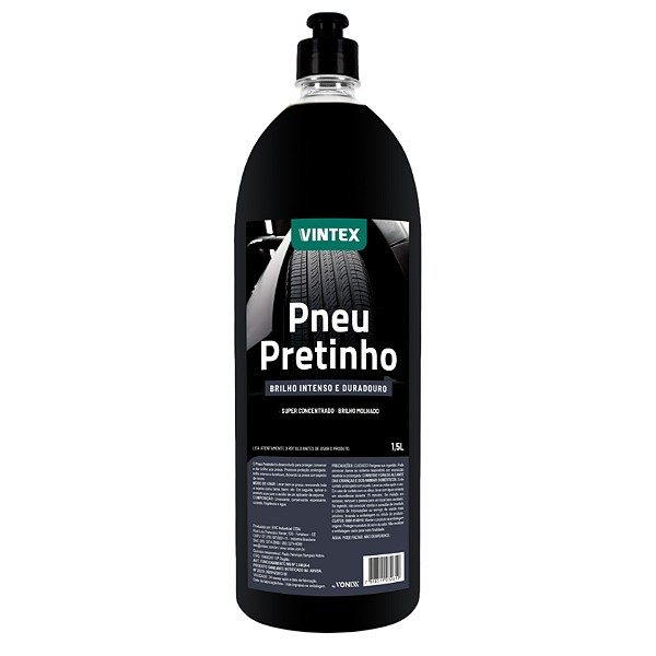Vonixx Pretinho Pneu 1,5L | Brilho Molhado e Conservação de Pneus | REF: 5931