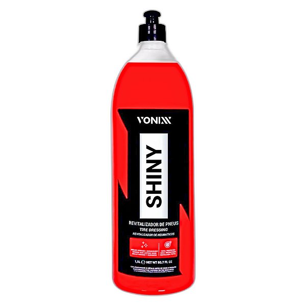 Pretinho de Pneu Shiny 1,5L Vonixx | Brilho Molhado Duradouro e Proteção Contra Água | Até 60 Dias | REF:4980