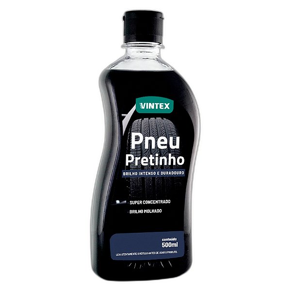 Pretinho de Pneu Vintex 500ml Vonixx | Brilho Seco, Hidratação e Proteção Antirrachaduras | Alto Rendimento | REF:3200