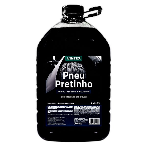 Pretinho de Pneu VINTEX 5L Vonixx | Brilho Molhado Duradouro e Proteção Profissional | Pronto Uso | REF:3202