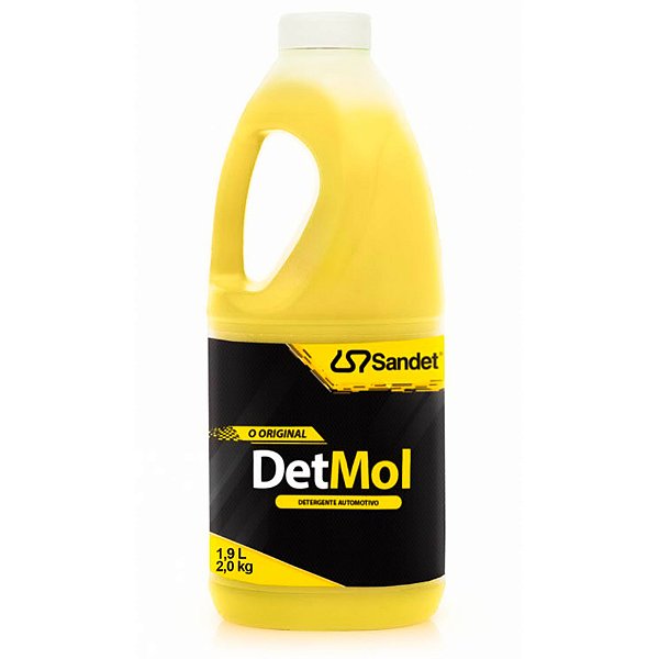 Sandet Detmol 2L | Shampoo Desengraxante Concentrado para Limpeza Pesada de Veículos e Motos | REF: 2797