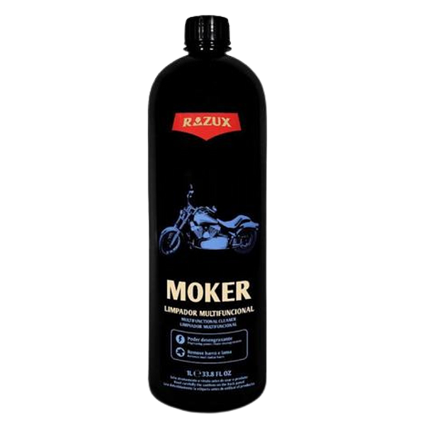 Razux Moker 1L | Limpador Multifuncional para Motocicletas e Bicicletas | Alta Eficiência | REF:5777