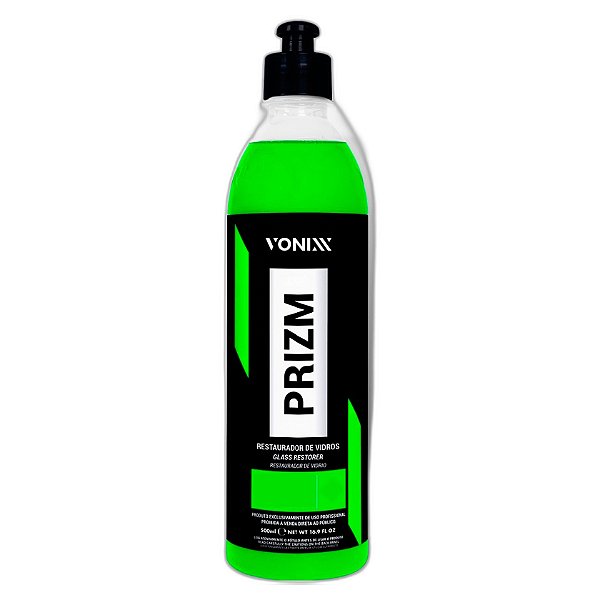 Vonixx Prizm 500ml | Restaurador de Vidros | Remove Manchas e Impurezas | REF:3164