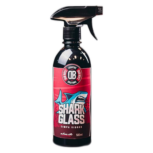 Dub Boyz Shark Glass 500ml | Limpador de Vidros e Espelhos | Evaporação Rápida e Alta Performance | REF:5672