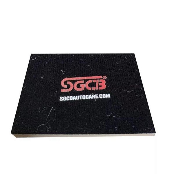 Boina para Polimento de Vidro SGCB 100x75mm | Lã Compactada | Remove Chuva Ácida e Marcas Difíceis | REF:2871